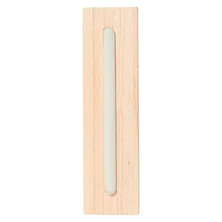 Letra LED neón de madera