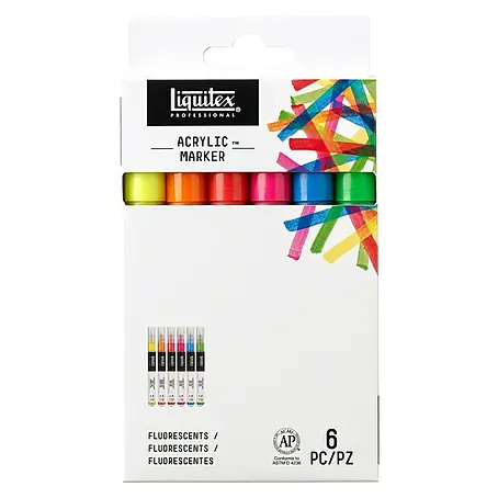 Liquitex Professional Set markera Paint Marker Fluo