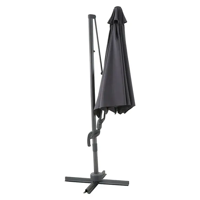 Sunfun Schirmbezug Capri - Anthrazit, Passend für: Sunfun Ampelschirmgestell Capri Ø 300 cm