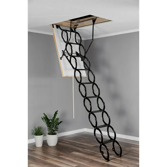 Escalera escamoteable Thermo - 130 x 60 cm, Aislamiento térmico: 1,9 W/m²K