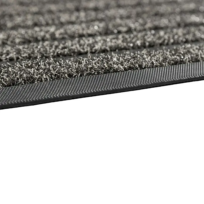 Astra Türmatte Scraper Line - Anthrazit/Schwarz, 40 x 60 cm, 100 % Polypropylen - Rechte Seitenansicht