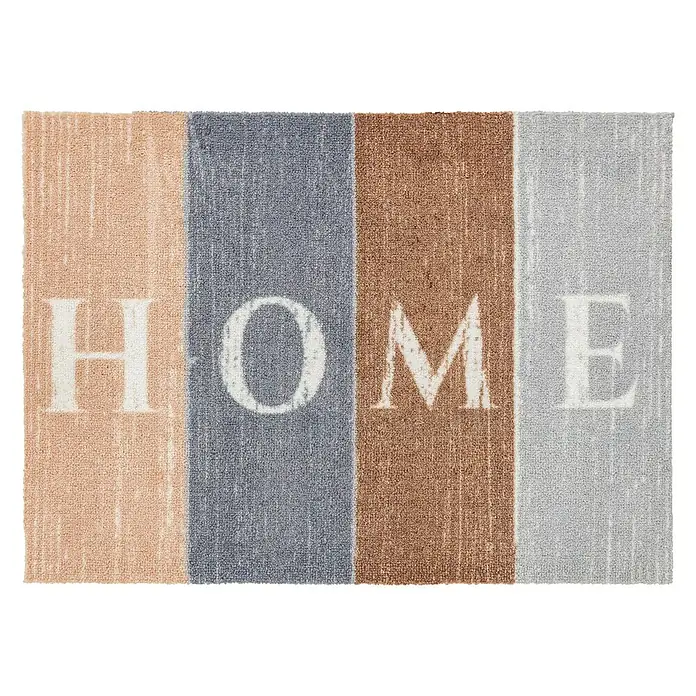 Astra Casadoor Fußmatte Home - Bunt, 50 x 70 cm, 100 % Polyamid - Ansicht von oben