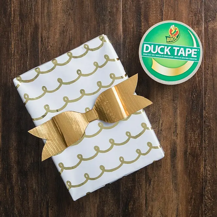 Duck Tape Kreativklebeband - Gold, 9,1 m x 48 mm - Anwendungsbeispiel