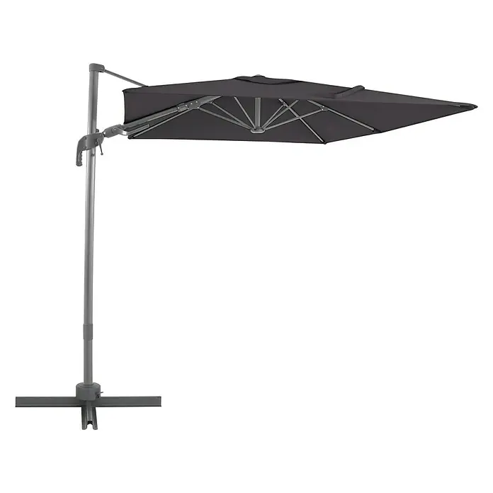 Sunfun Schirmbezug Capri - Anthrazit, Passend für: Sunfun Ampelschirmgestell Capri 200 x 250 cm