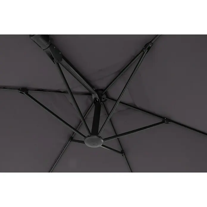 Sunfun Schirmbezug Capri - Anthrazit, Passend für: Sunfun Ampelschirmgestell Capri 200 x 250 cm