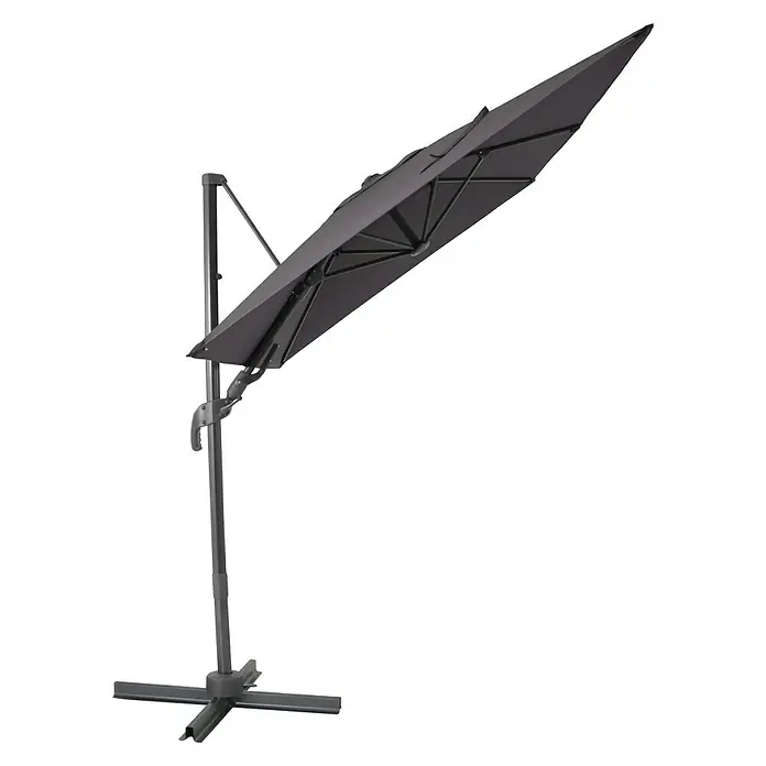 Sunfun Schirmbezug Capri - Anthrazit, Passend für: Sunfun Ampelschirmgestell Capri 200 x 250 cm