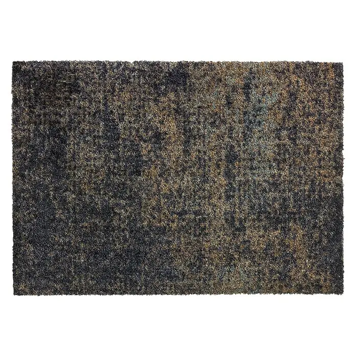 SCHÖNER WOHNEN-Kollektion Sauberlaufmatte Vintage - Anthrazit/Braun, 50 x 70 cm, 100 % Polyamid - Ansicht von oben