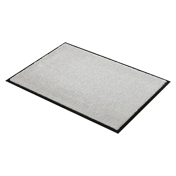 SCHÖNER WOHNEN-Kollektion Sauberlaufmatte Uni - Grau, 50 x 70 cm, 100 % Polyamid - Rechte Seitenansicht
