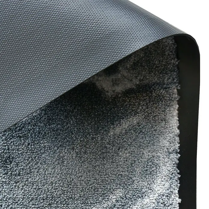 SCHÖNER WOHNEN-Kollektion Sauberlaufmatte Marmor - Anthrazit/Grau, 100 x 67 cm, 100 % Polyamid - Detailaufnahme