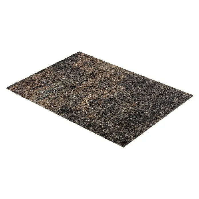 SCHÖNER WOHNEN-Kollektion Sauberlaufmatte Vintage - Anthrazit/Braun, 50 x 70 cm, 100 % Polyamid - Rechte Seitenansicht