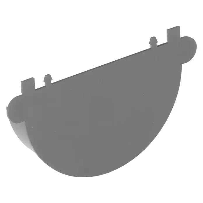 Dakota Tapa para bajante - Ø 80 mm, PVC, Gris