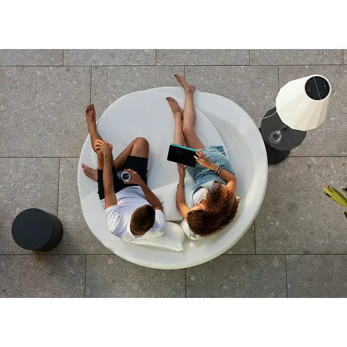New Garden Lámpara de pie para exterior LED Helga - 3 W, Altura: 165 cm, IP65