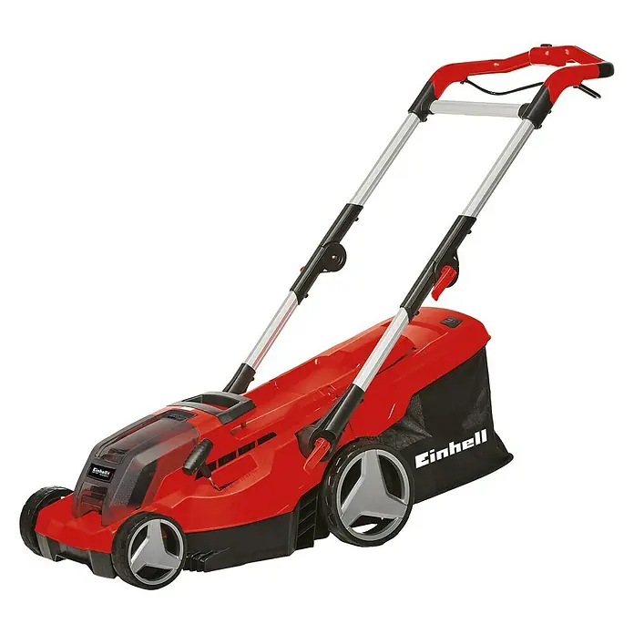 Einhell Power X-Change Akumulatorska kosilica - 18 V, 2 baterije, 3 Ah, Širina reza: 37 cm - Pogled s lijeve strane