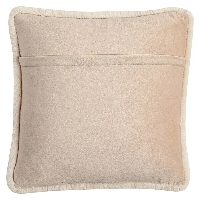 Kussen Portland - Zand, 45 x 45 cm, 100 % polyester - Top-down weergave
