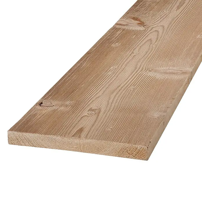 Massivholzbrett Tiroler Fichte - Fichte, 120 x 28,8 x 2,7 cm, Gebürstet