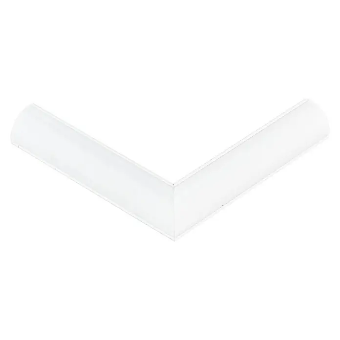 Eglo Eckverbinder Corner Profile 1 rechts - Weiß, 11 cm, Aluminium - Vorderansicht