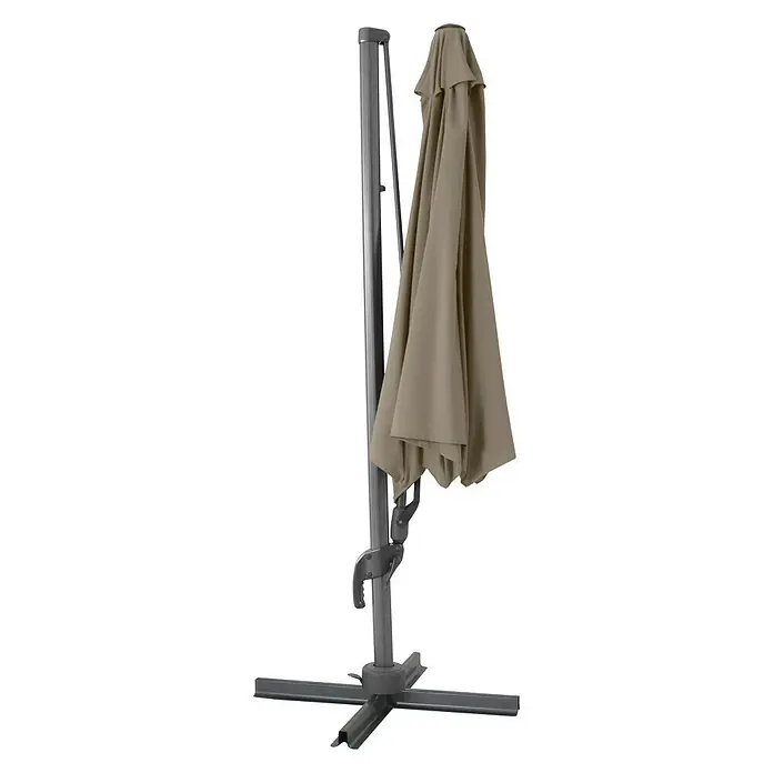 Sunfun Schirmbezug Capri - Taupe, Passend für: Sunfun Ampelschirmgestell Capri Ø 350 cm