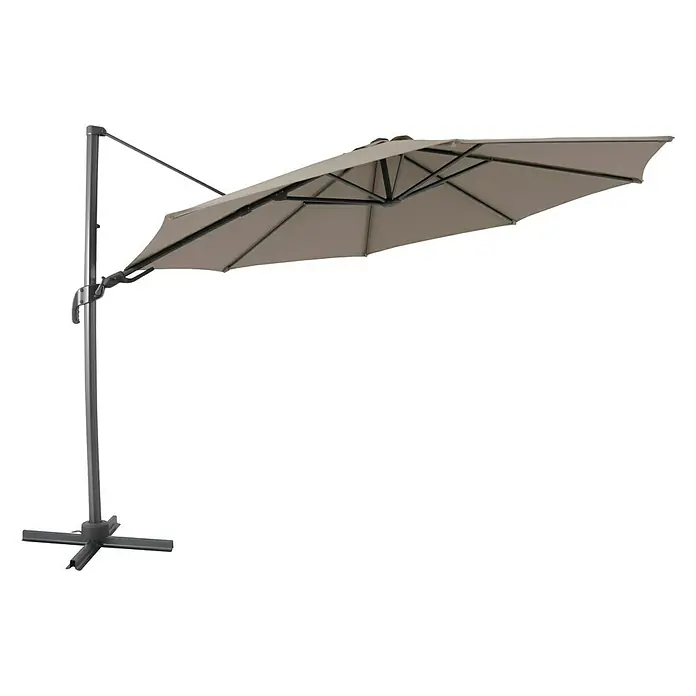 Sunfun Schirmbezug Capri - Taupe, Passend für: Sunfun Ampelschirmgestell Capri Ø 350 cm