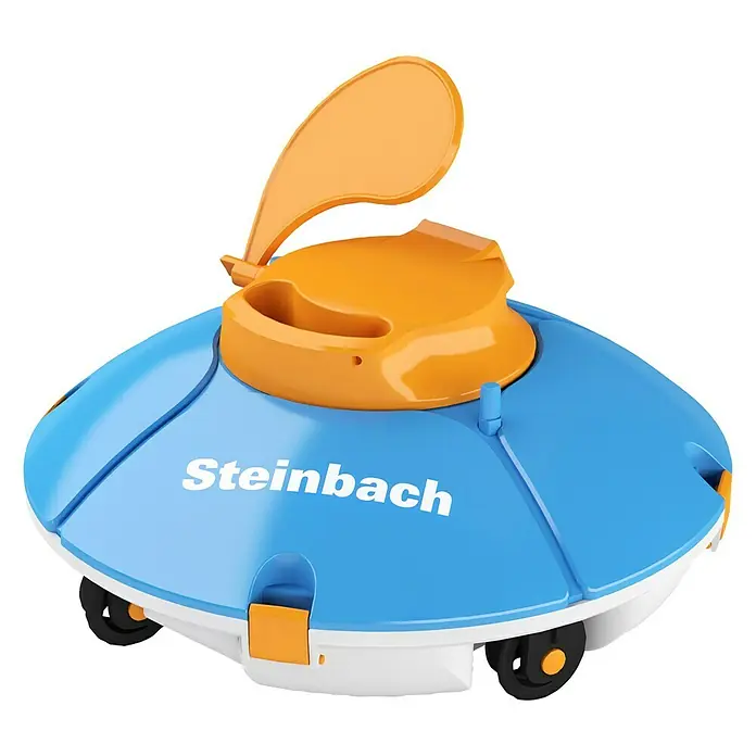 Steinbach Poolbodensauger Basic - Akkubetrieben, Passend für: Pools bis 25 m² - Vorderansicht