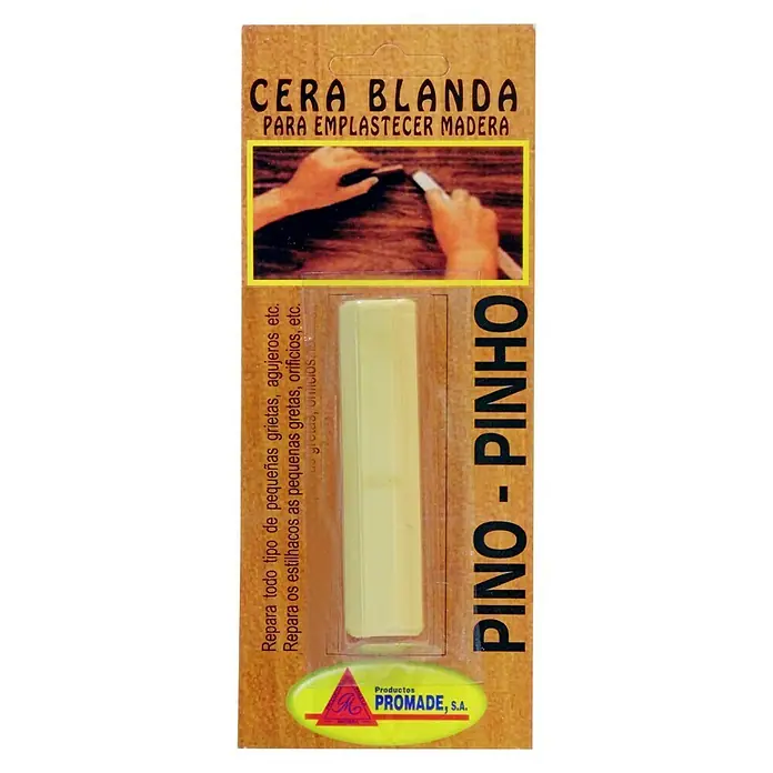 Cera para madera Blister - Pino, 25 g