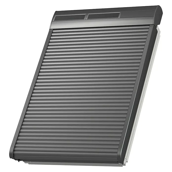 Velux Persiana para ventana de techo Integra Solar SSL CK04 0000S - 55 x 98 cm, Antracita