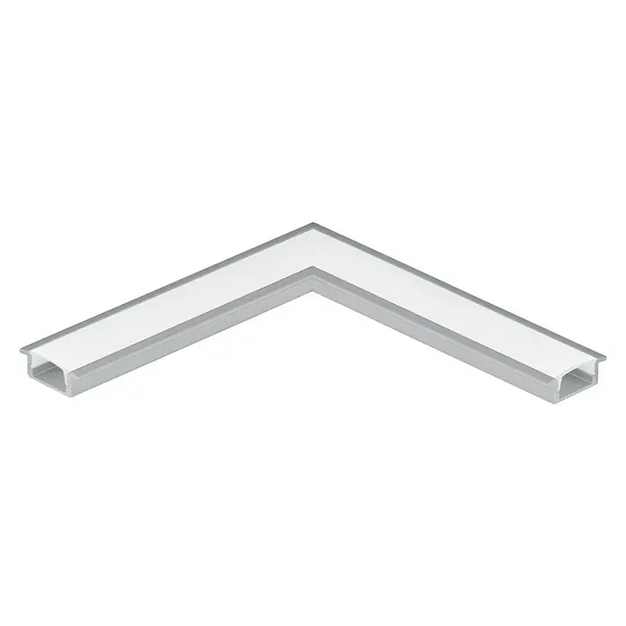 Eglo Eckverbinder Recessed Profile 1 - Aluminium, 11 cm, Aluminium - Vorderansicht