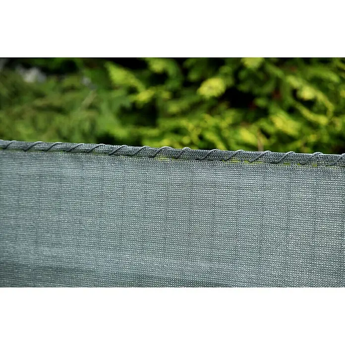 Sichtschutzmatte - 500 x 180 cm, Kunststoff, Anthrazit - Detailaufnahme