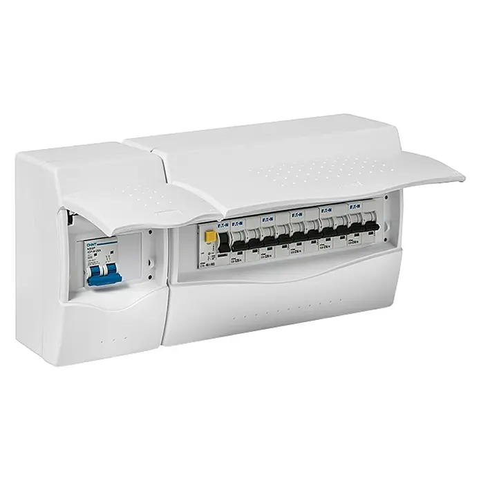 Famatel Cuadro eléctrico de superficie ICP32 - Número de hileras: 1 ud., Número de módulos: 14 ud., IP40