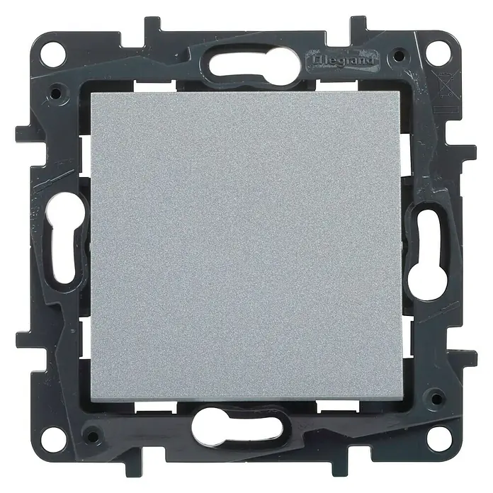 Legrand Niloé Step Conmutador - Aluminio, Montaje en la pared, IP44