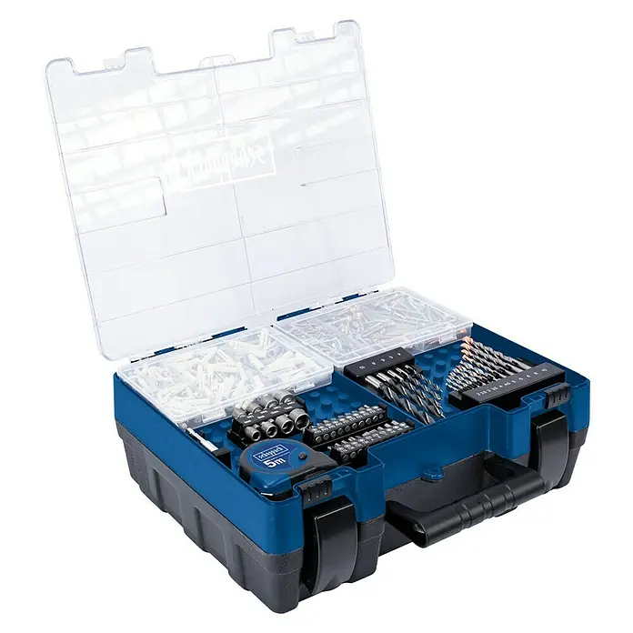Scheppach Akku-Schlagbohrschrauber-Set 20 V Pro Series - 20 V, Li-Ionen, 2 Ah, 2 Akkus, Leerlaufdrehzahl: 0 U/min - 1.600 U/min