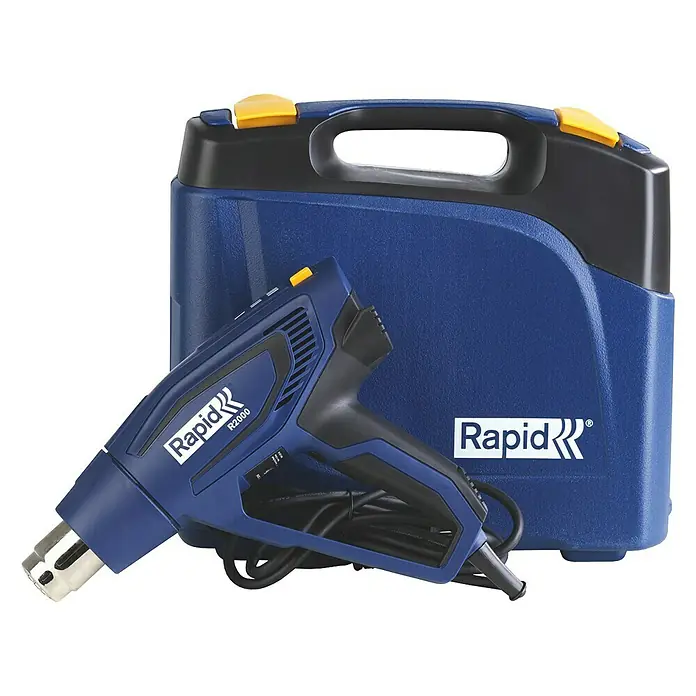 Rapid Heißluftgebläse R2000 - 2.000 W, Temperaturbereich: 60 °C - 600 °C - Vorderansicht