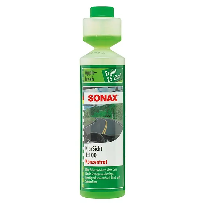 Sonax Koncentrat za čišćenje vjetrobrana - Apple Fresh, 250 ml - Pogled sprijeda