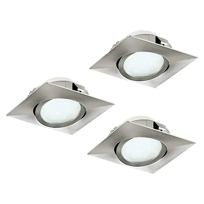 Eglo Led-inbouwspot Pineda - Warm wit - Vooraanzicht