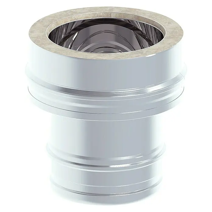 Tubo para estufa adaptador - Ø x L: 80 x 160 mm