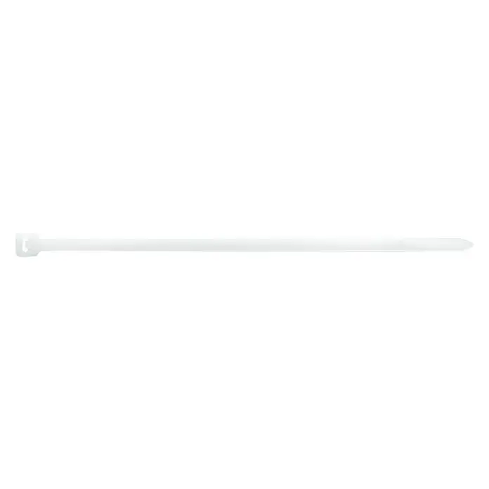 Index Bridas para cables de Nylon - Blanco, L x An: 300 x 3,6 mm, 100 uds.