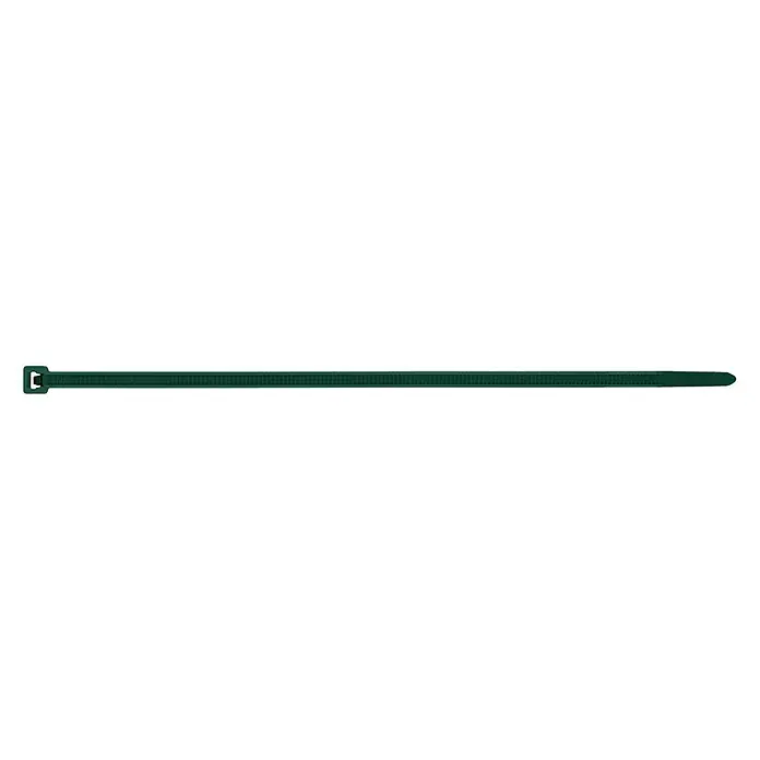 Index Bridas para cables de Nylon - Verde, L x An: 140 x 3,6 mm, 100 uds.