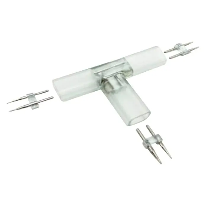 Alverlamp Conector en T para tiras LED 2835 - L x An: 7 x 4,5 cm, Plástico