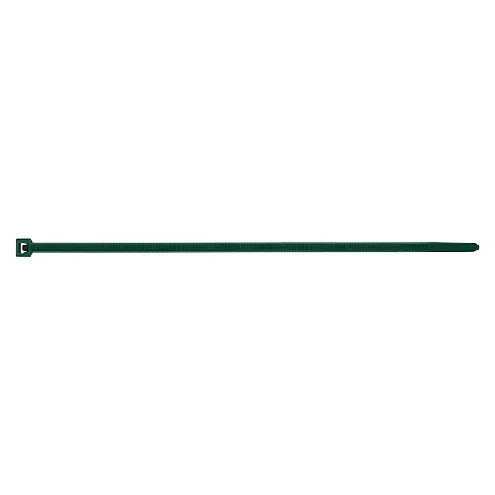 Index Bridas para cables de Nylon - Verde, L x An: 200 x 3,6 mm, 100 uds.