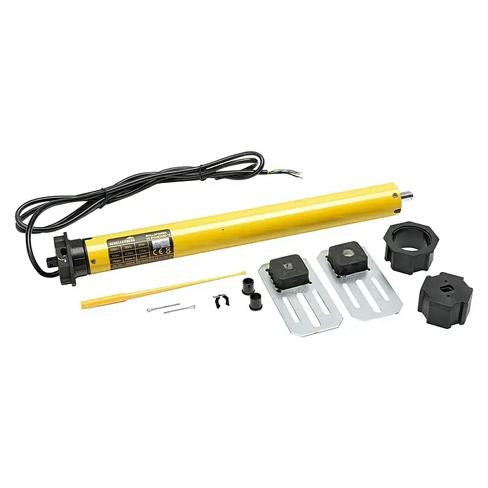 Schellenberg Rohrmotor Maxi Standard 15 - Max. Rollladenfläche: 6,2 m² bei Kunststoffrollläden, Einbaulänge: 500 mm, Zugkraft: 25 kg