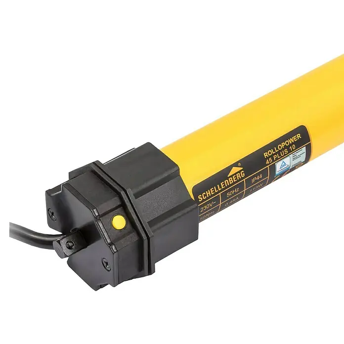 Schellenberg Rohrmotor Maxi Plus 10 - Max. Rollladenfläche: 4,2 m² bei Kunststoffrollläden, Einbaulänge: 555 mm, Zugkraft: 20 kg
