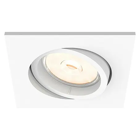 Philips  Foco empotrable cuadrado Enneper