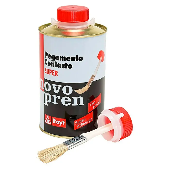 Rayt Adhesivo de contacto con pincel Novopren Super - 1 l, Naranja