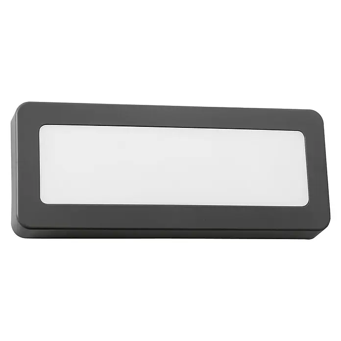 Forlight Aplique exterior LED Grove - 3 W, 3 x 21 x 8,6 cm, Antracita, IP65