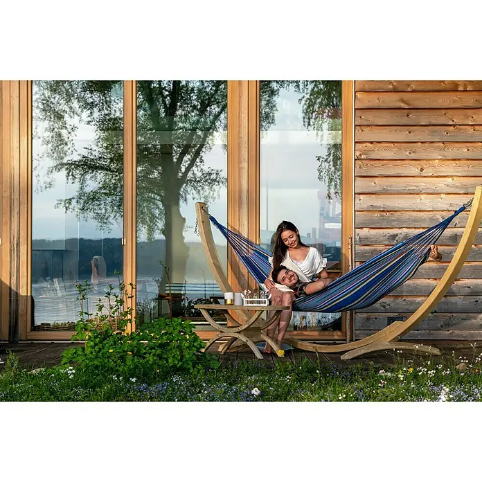 Amazonas Hängematte Tahiti Ocean - 200 cm, Blau