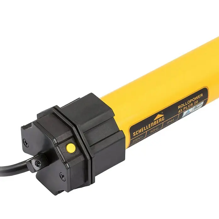 Schellenberg Rohrmotor Maxi Plus 20 - Max. Rollladenfläche: 8,5 m² bei Kunststoffrollläden, Einbaulänge: 555 mm, Zugkraft: 34 kg