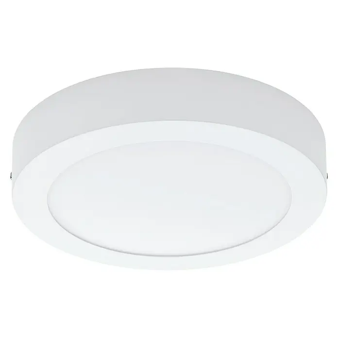 Eglo Led-plafondlamp, rond Fueva 1 - 16,5 W, Wit, Ø x h: 22,5 x 4 cm - Vooraanzicht
