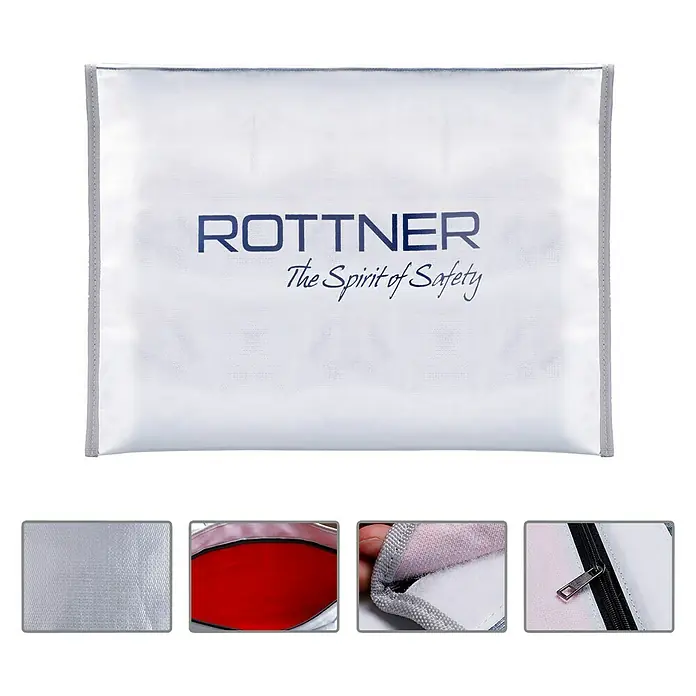 Rottner Vodootporna torba za dokumente - 34 x 47 cm, Plastika