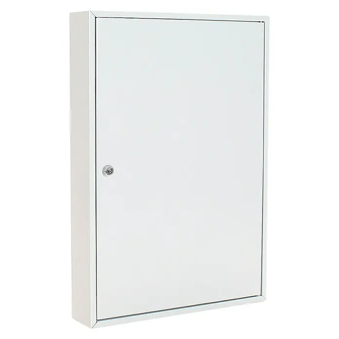 Rottner Schlüsselkasten S 100 - L x B x H: 8 x 38 x 55 cm, Geeignet für: 100 Schlüssel, Zylinderschloss
