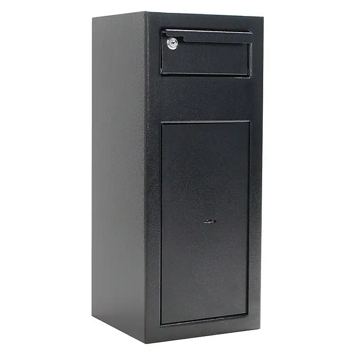 Rottner Einwurftresor Cashmatic 1 - 26 x 25 x 60 cm, Doppelbartschloss