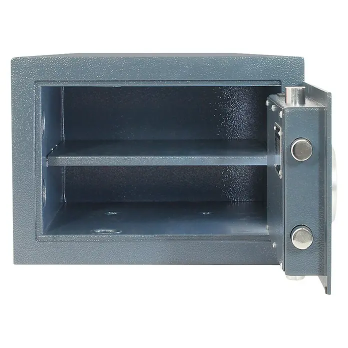Rottner Möbeltresor Samoa - L x B x H: 39 x 42 x 30 cm, Elektronisches Zahlenschloss, Anthrazit